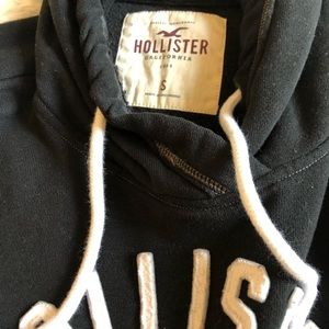 Hollister girls black hoodie